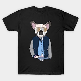 hand drawn cool pug T-Shirt